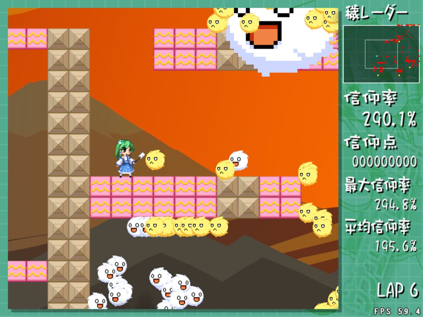 Screenshot for Sanae Challenge!