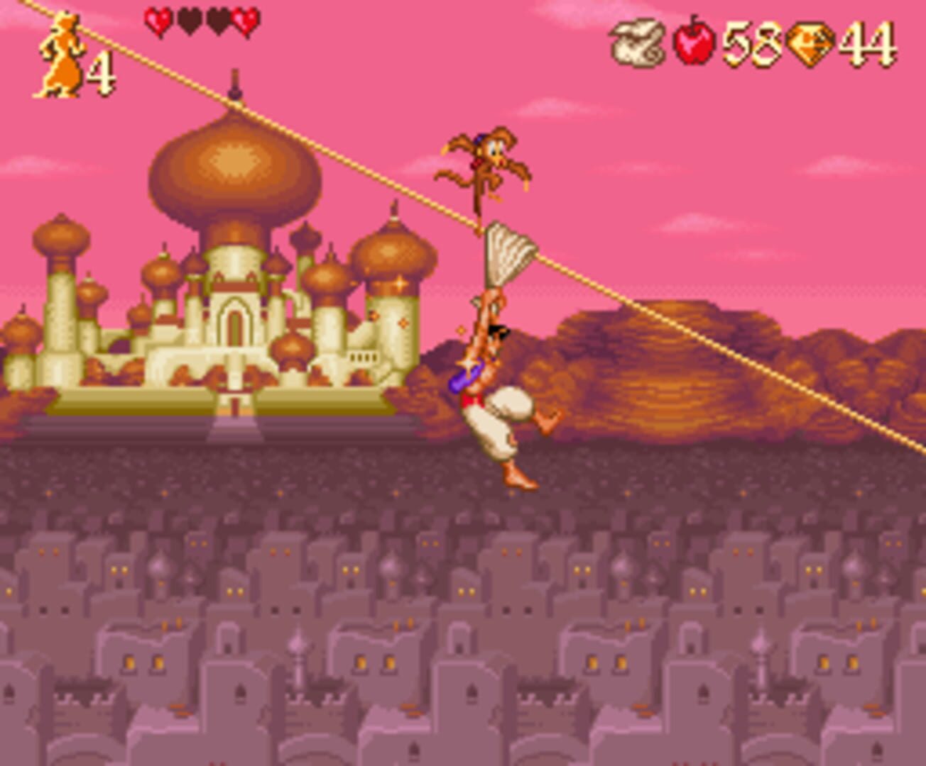 Screenshot for Disney's Aladdin