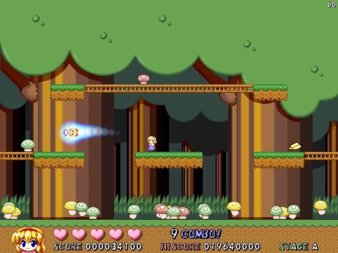 Screenshot for Endless Alice: Nana-iro Mahoutsukai Kiki Ippatsu!