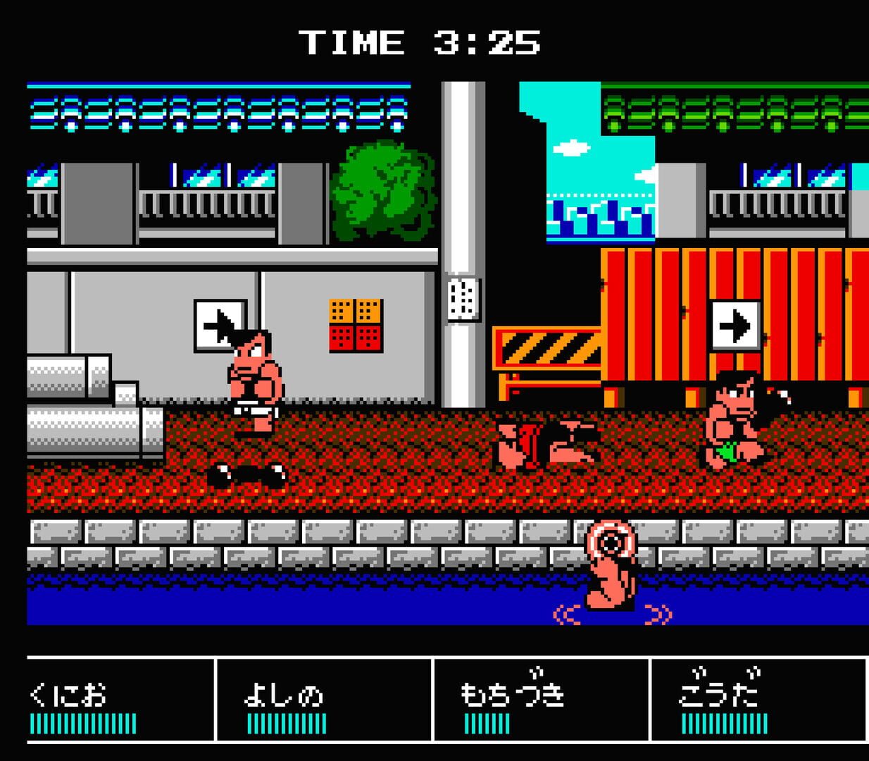 Screenshot for Downtown Nekketsu March Super-Awesome Field Day!
