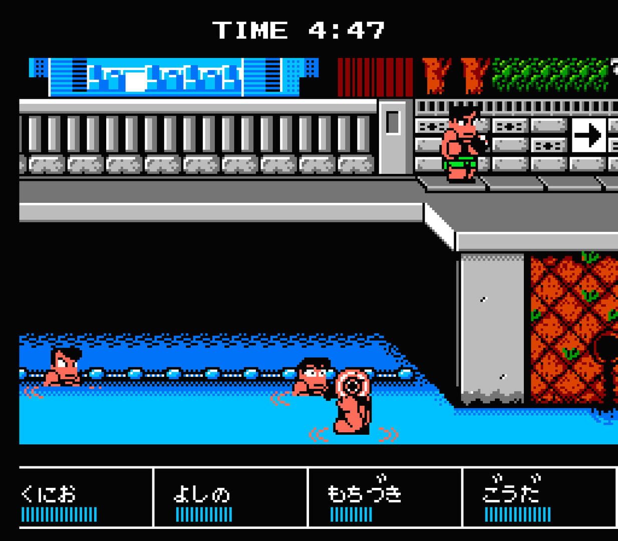 Screenshot for Downtown Nekketsu March Super-Awesome Field Day!