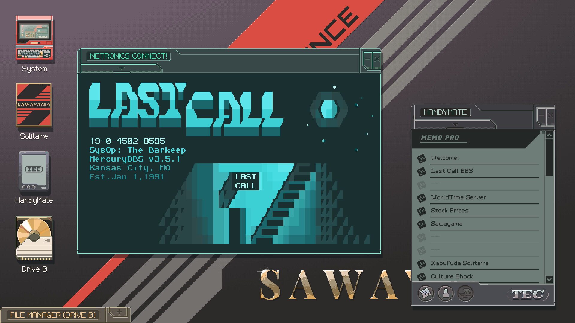 Screenshot for Last Call BBS
