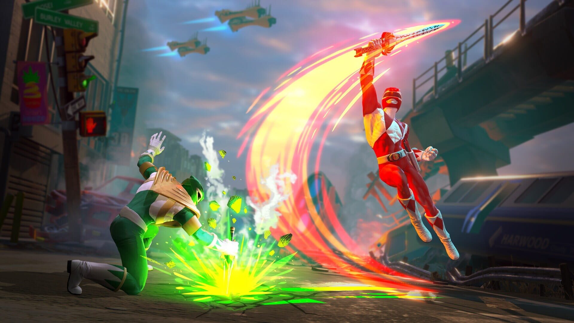Screenshot for Power Rangers: Battle for the Grid