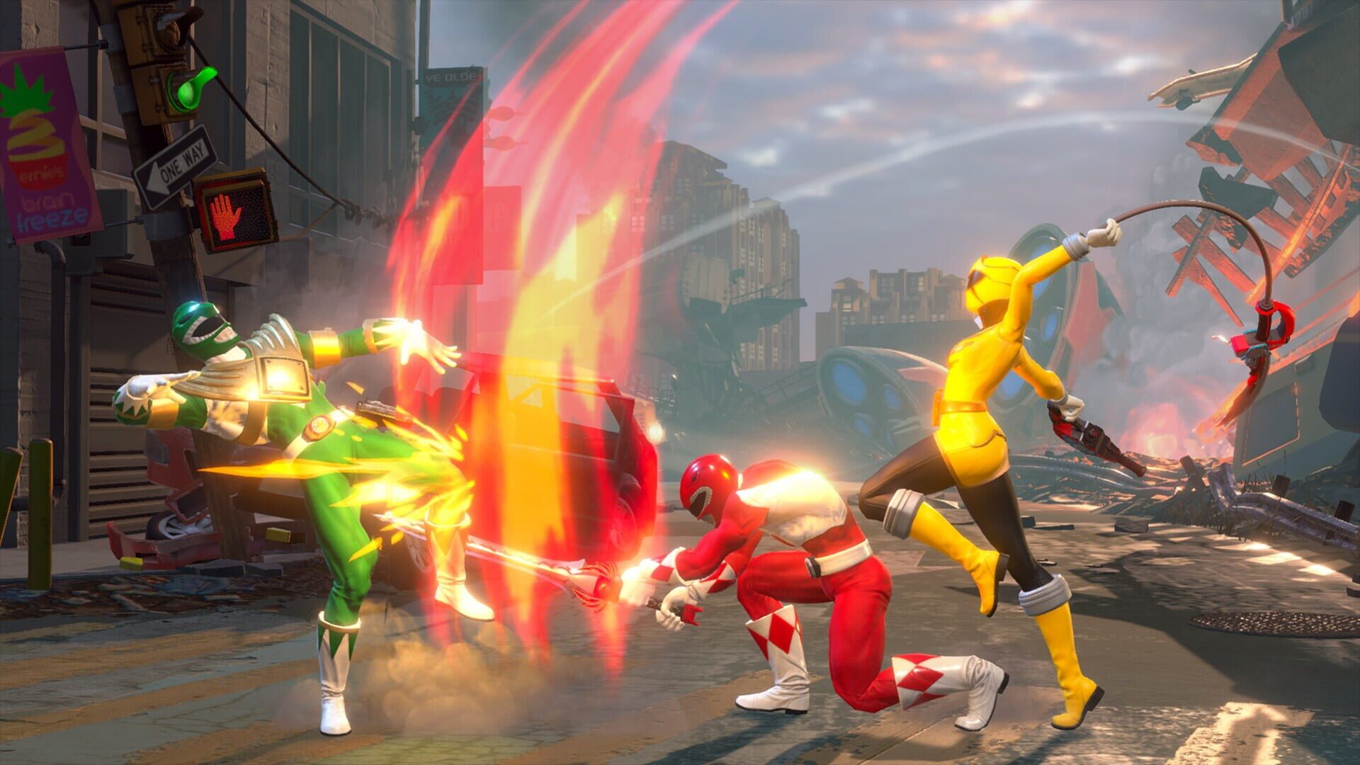 Screenshot for Power Rangers: Battle for the Grid