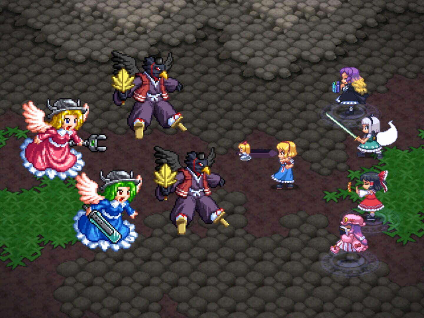 Screenshot for Touhou Soujinengi Zansho: The Genius of Sappheiros - Shuumatsu
