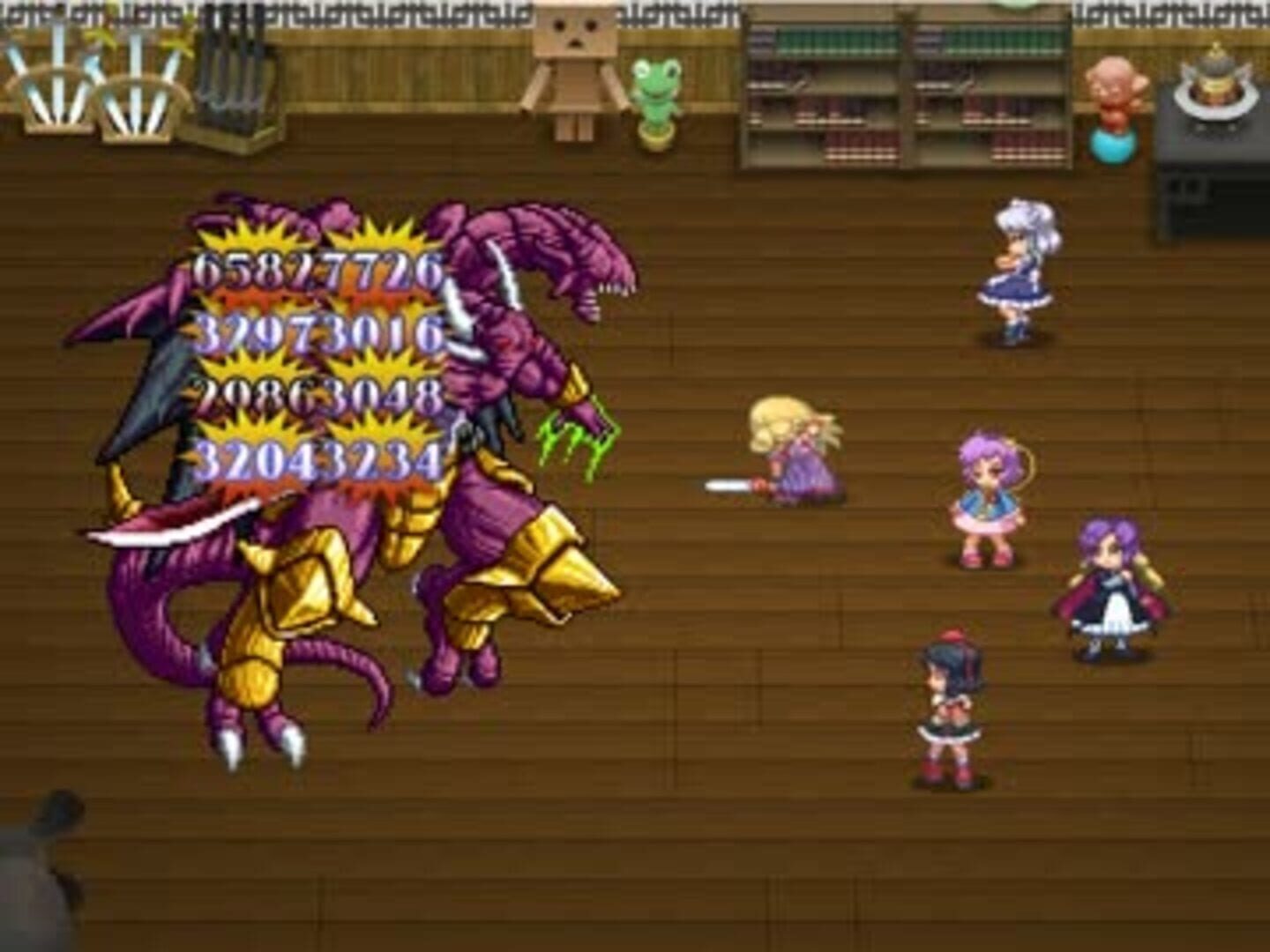 Screenshot for Touhou Soujinengi Zansho: The Genius of Sappheiros - Shuumatsu