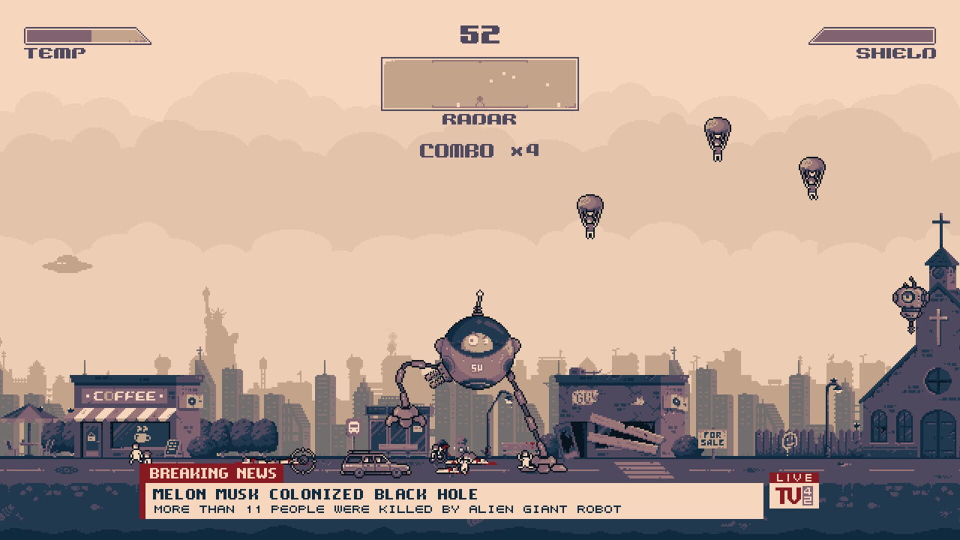 Screenshot for They Came From the Sky 2