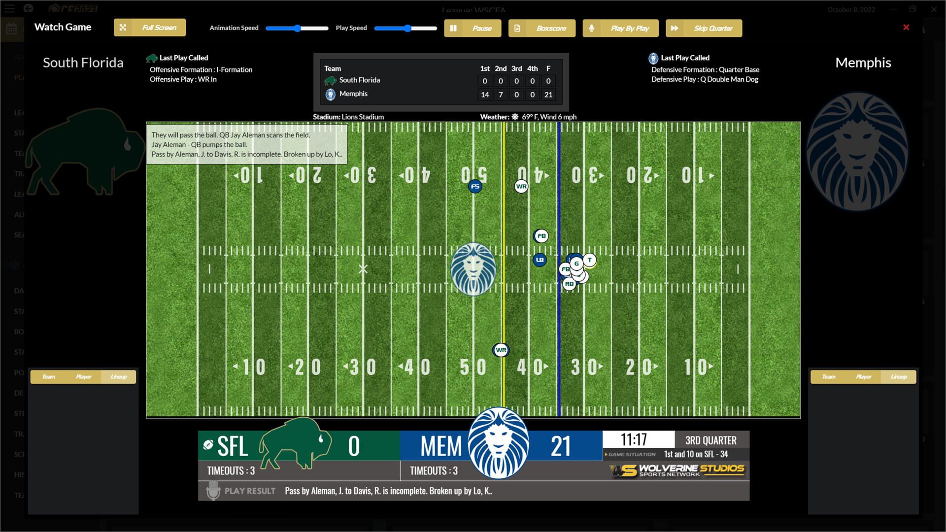 Screenshot for Draft Day Sports: College Football 2023