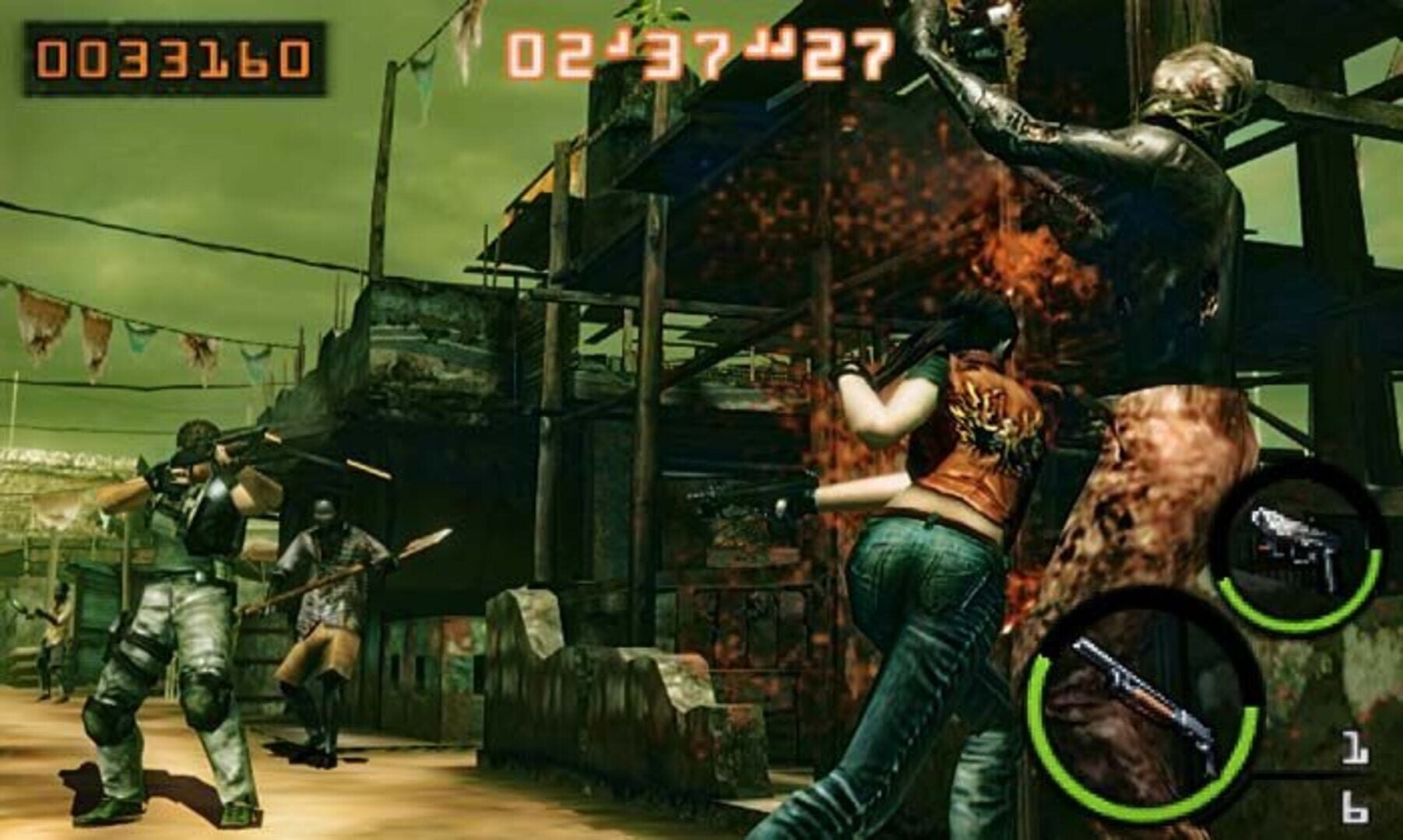 Screenshot for Resident Evil: The Mercenaries 3D