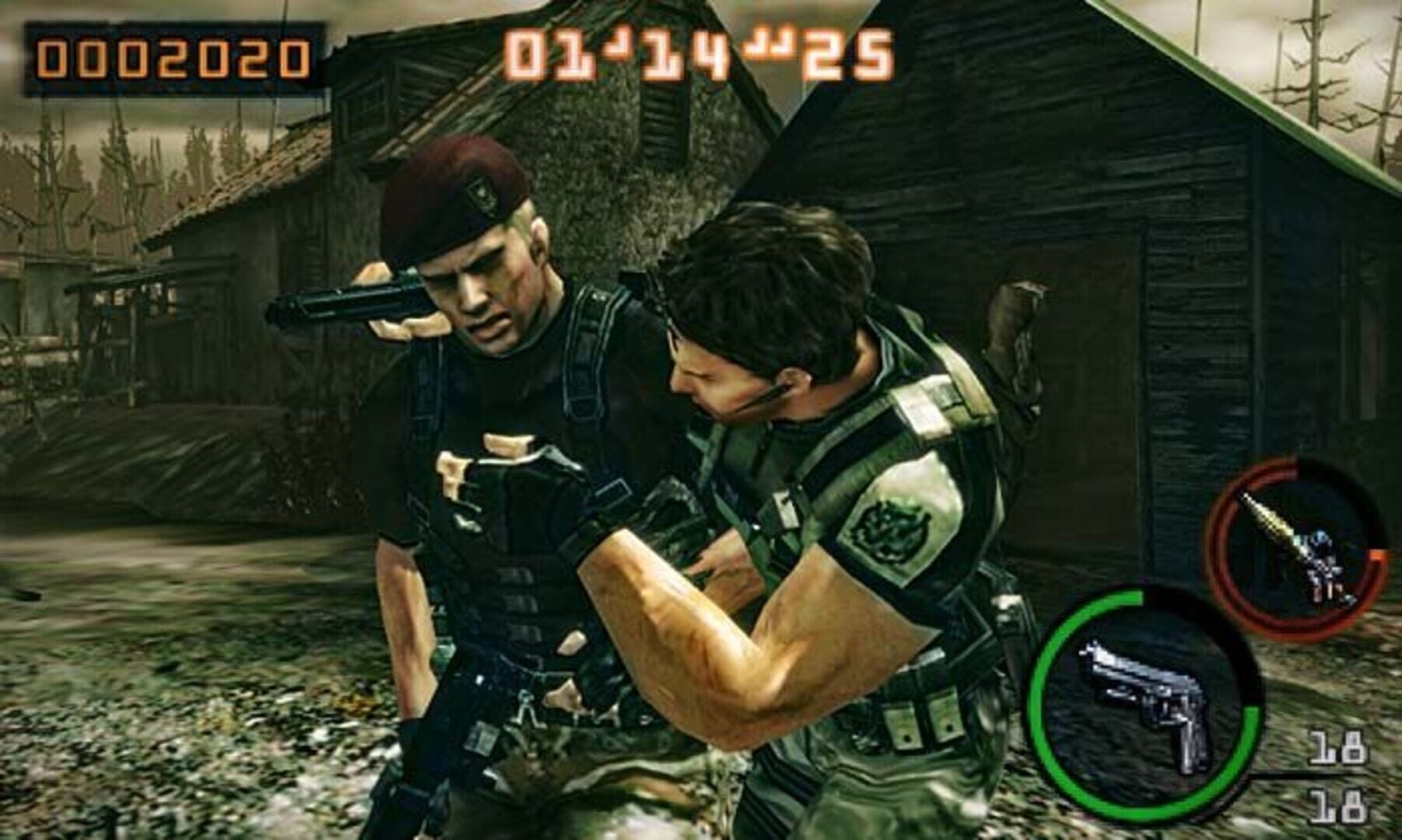 Screenshot for Resident Evil: The Mercenaries 3D
