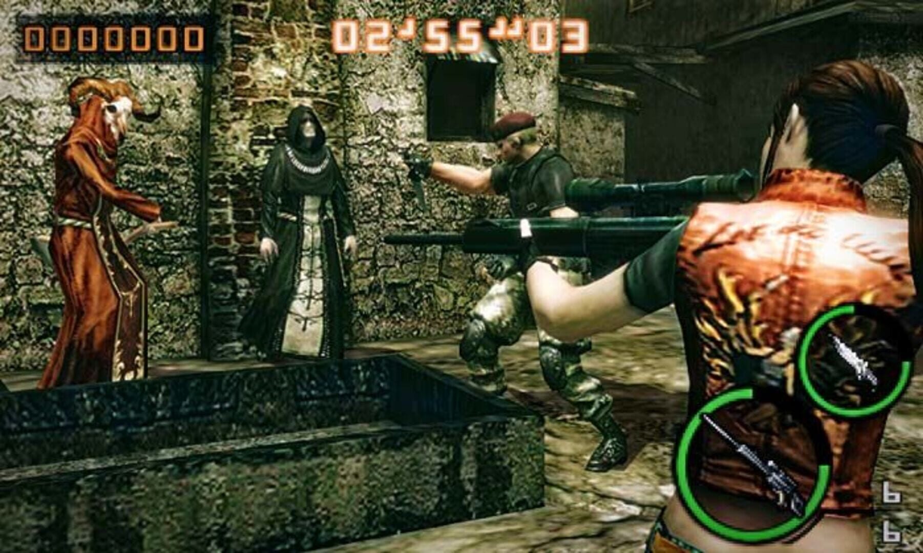 Screenshot for Resident Evil: The Mercenaries 3D