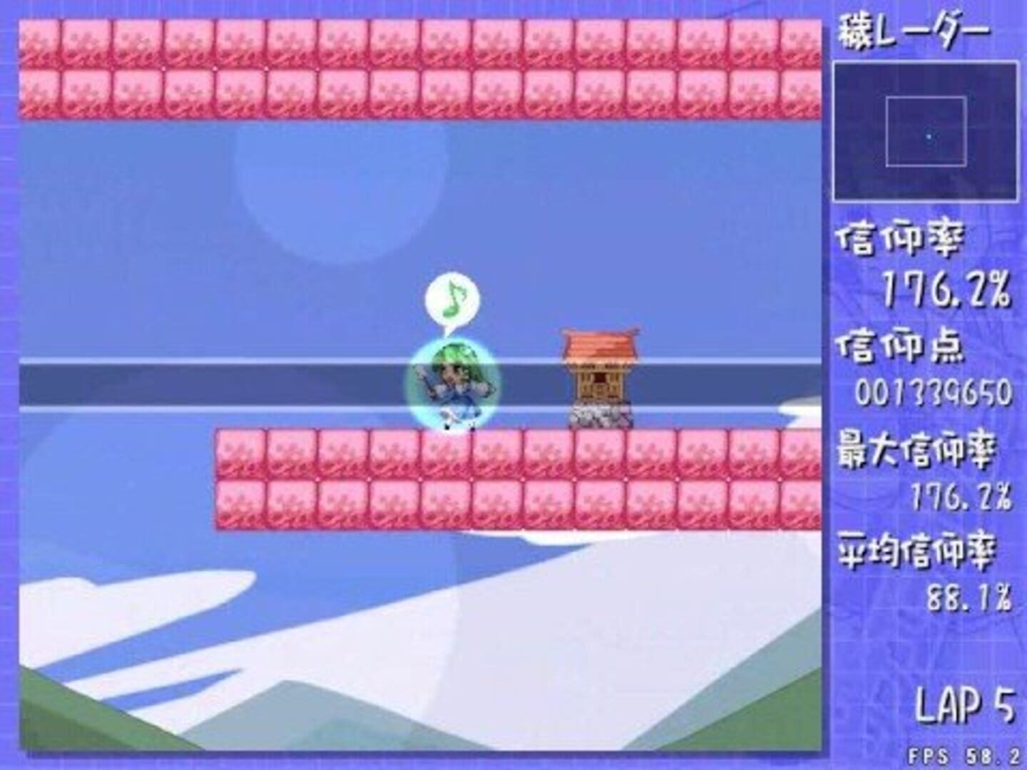 Screenshot for Sanae Challenge!