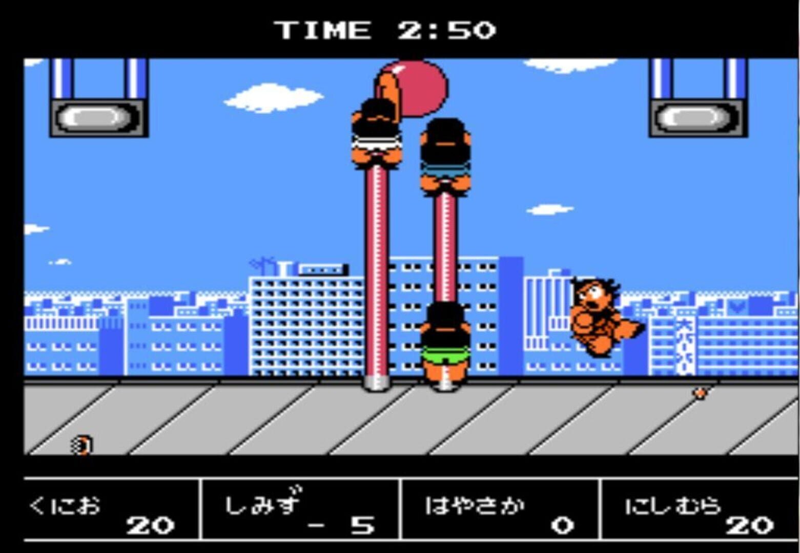 Screenshot for Downtown Nekketsu March Super-Awesome Field Day!