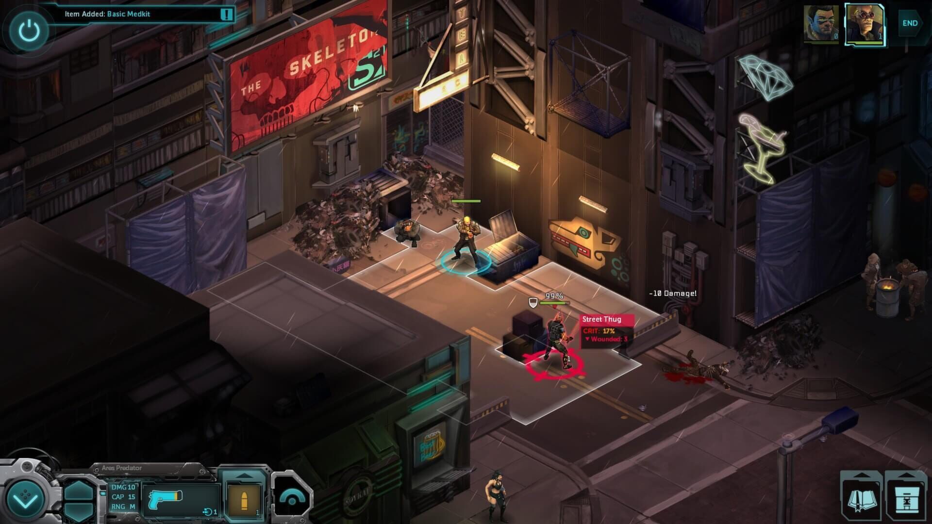 Screenshot for Shadowrun Returns