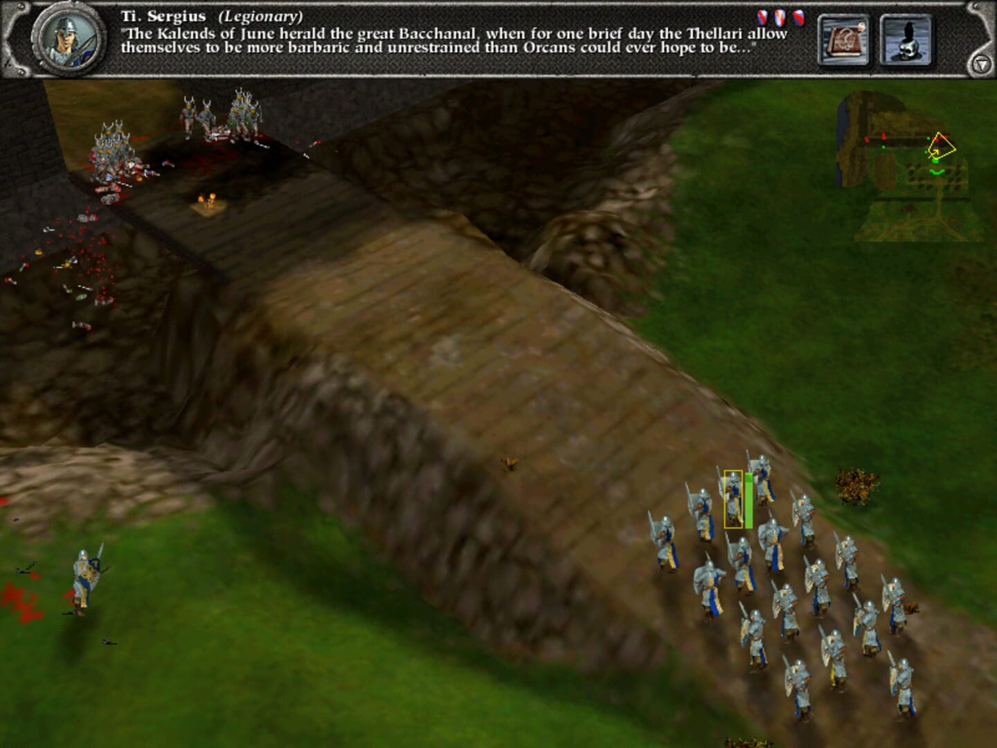 Screenshot for Myth II: Soulblighter