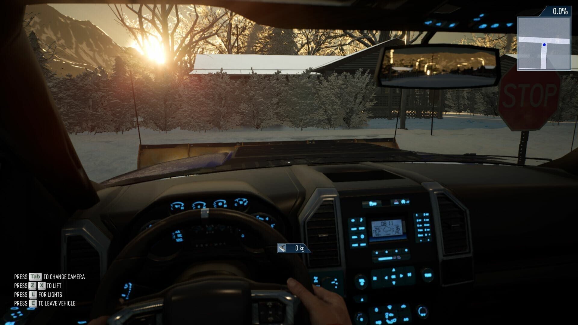 Screenshot for Snow Plowing Simulator