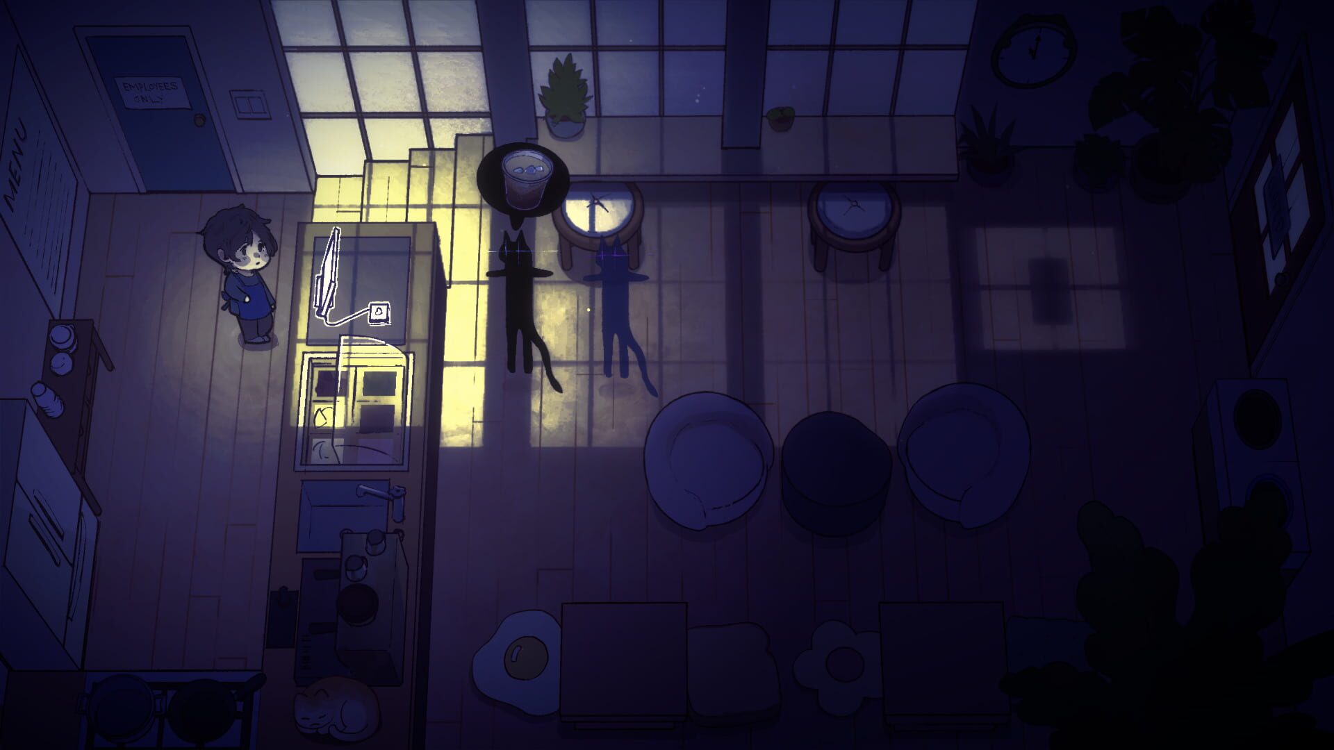 Screenshot for An Average Day at the Cat Café