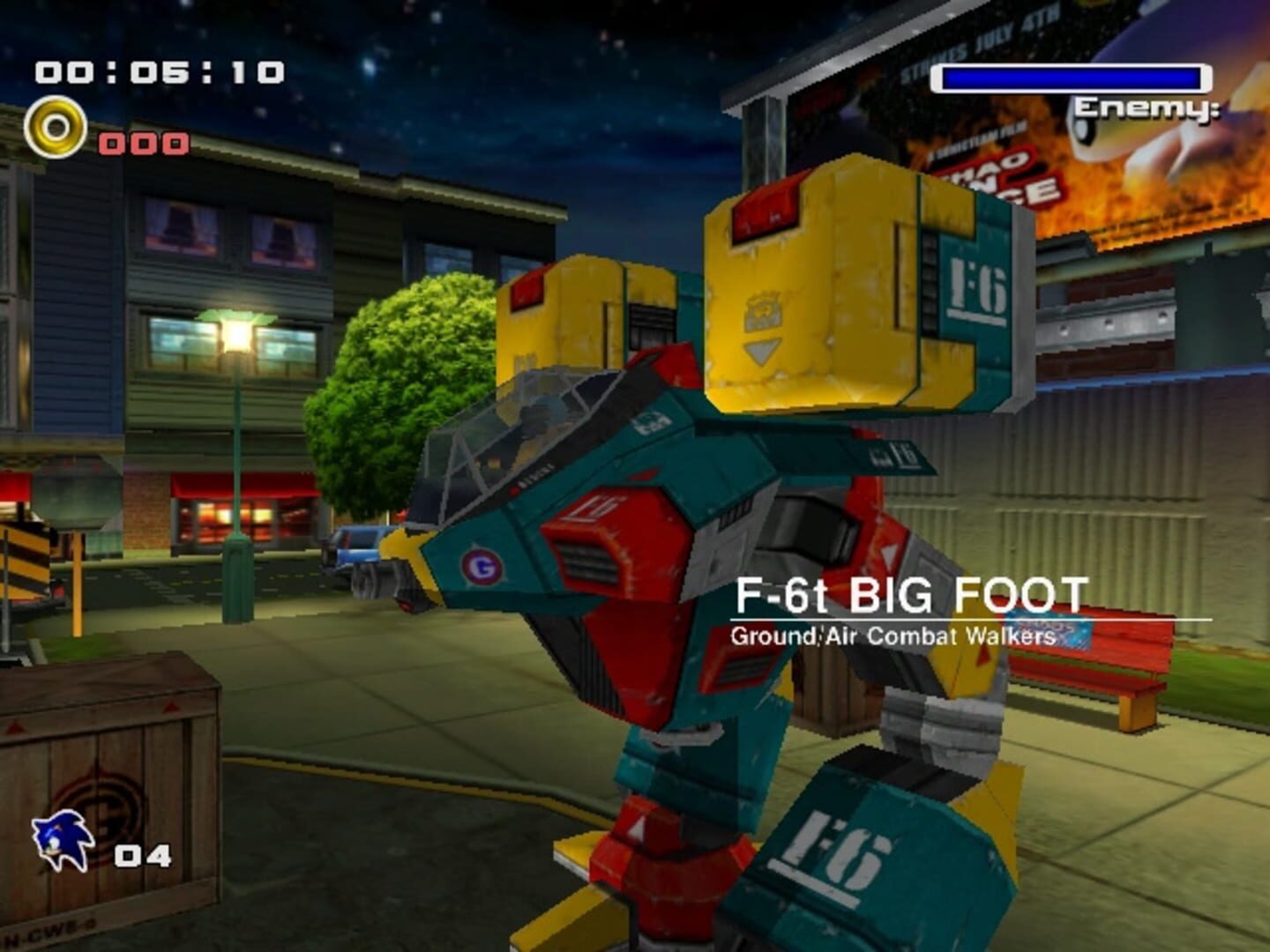 Screenshot for Sonic Adventure 2