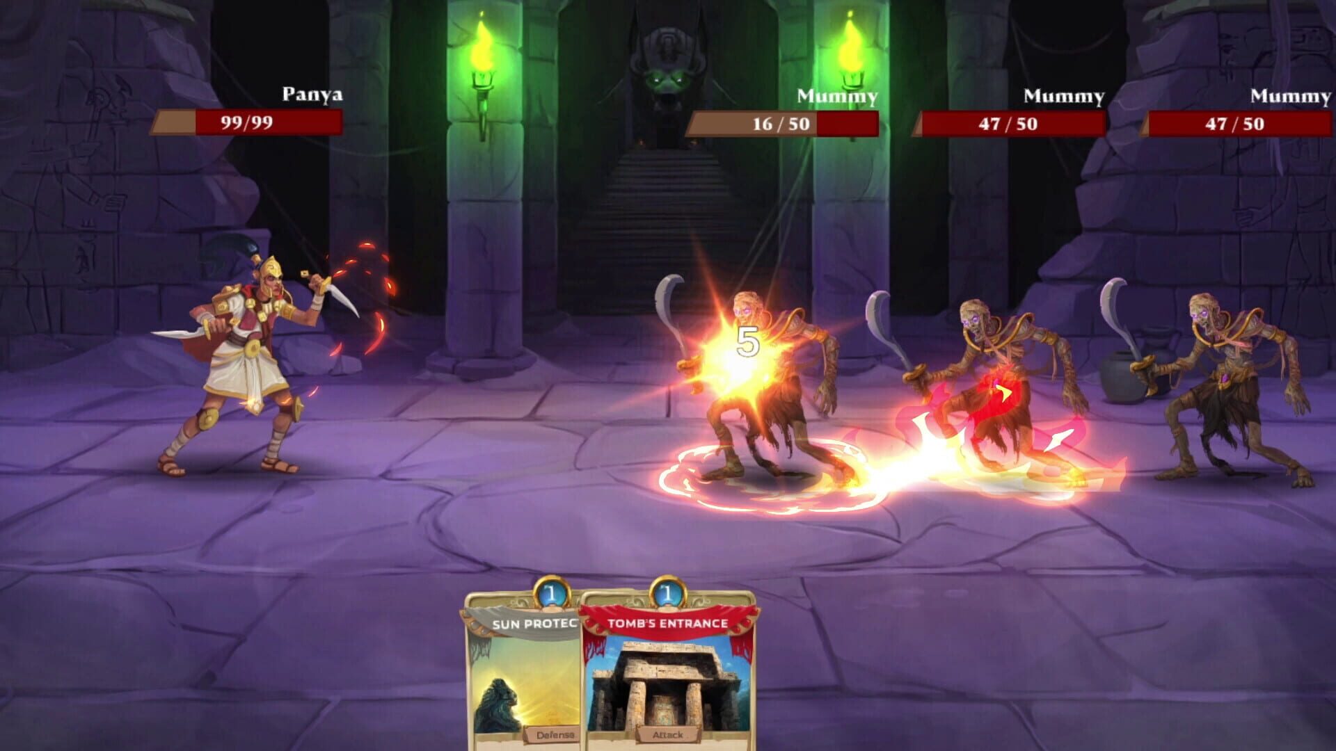 Screenshot for Creeping Deck: Pharaoh's Curse