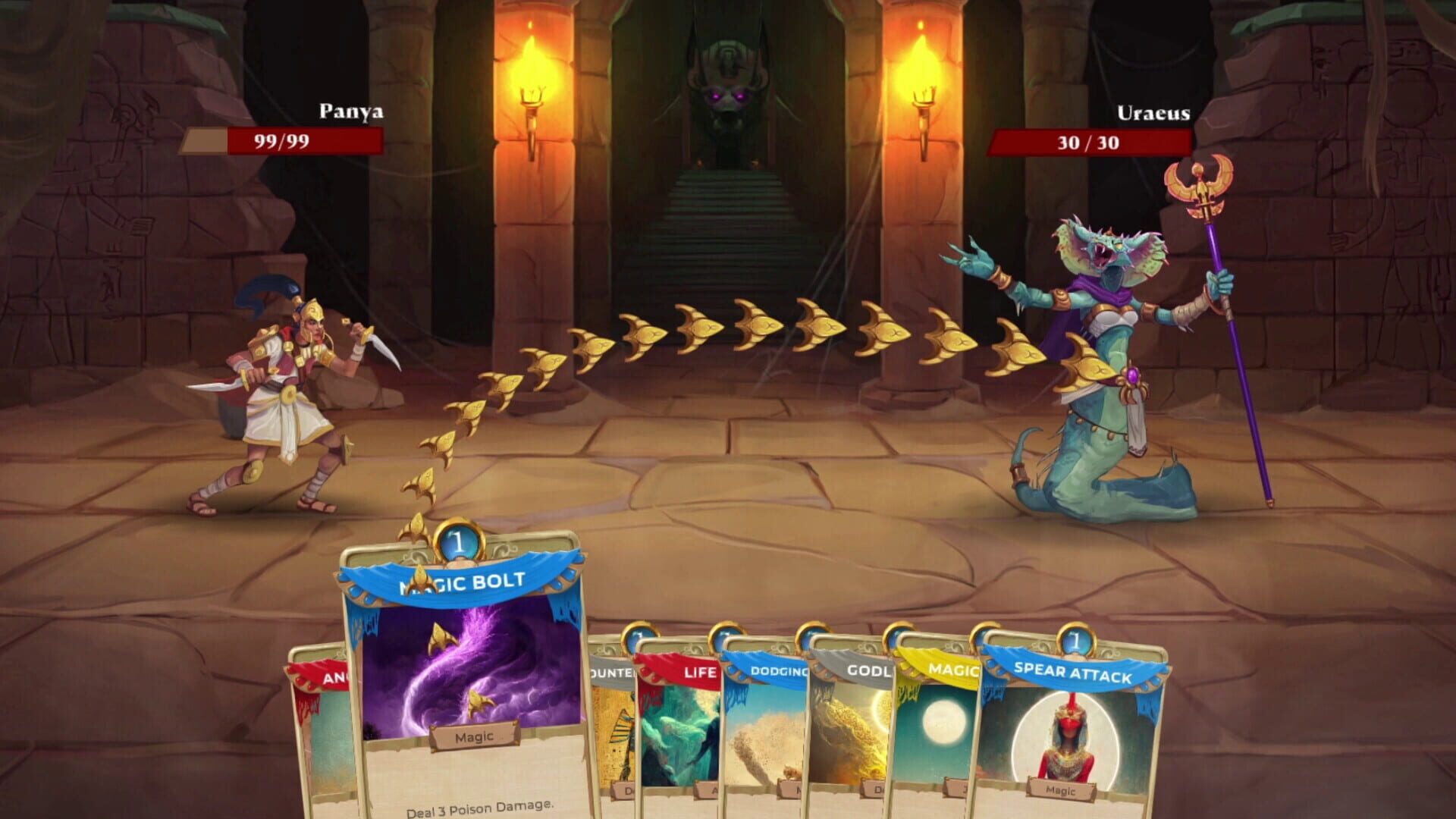 Screenshot for Creeping Deck: Pharaoh's Curse