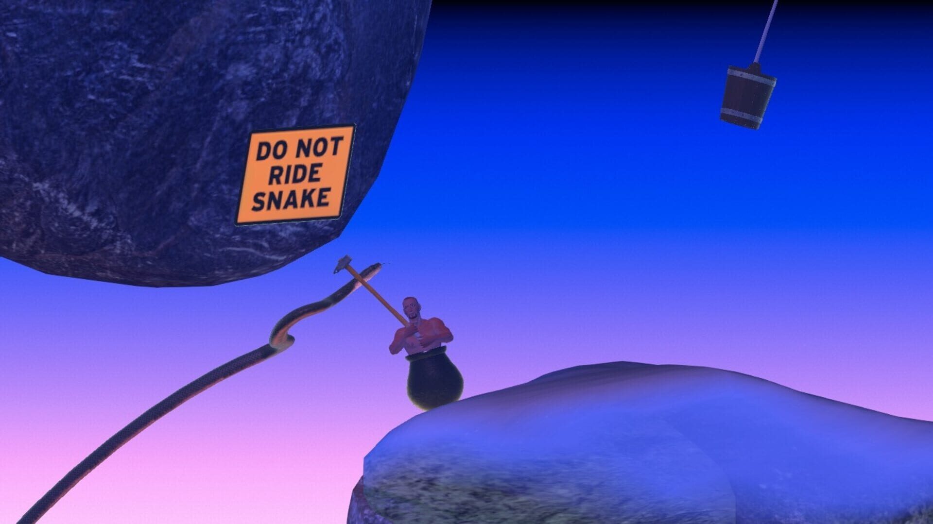 Screenshot for Getting Over It with Bennett Foddy