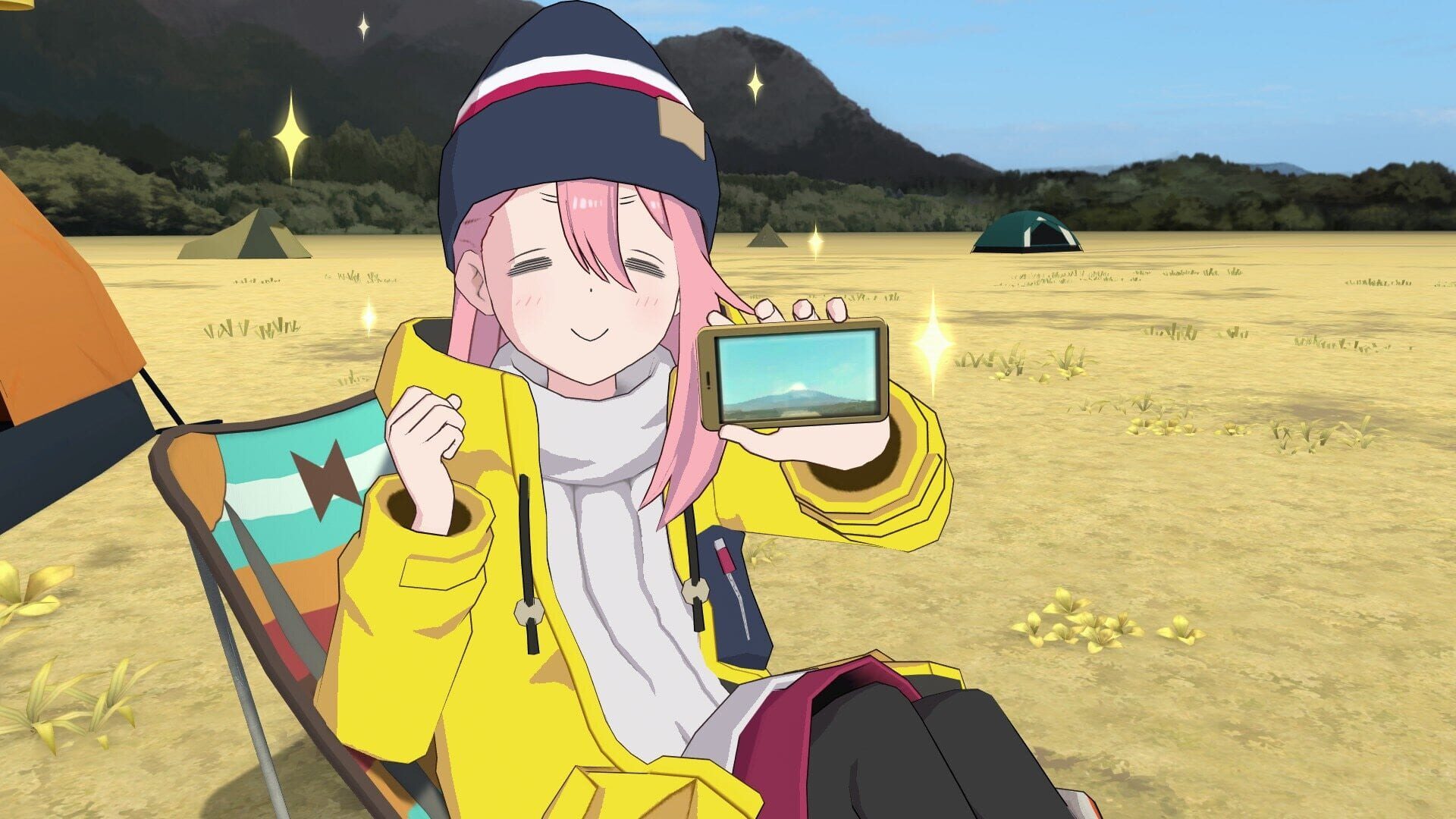 Screenshot for Laid-Back Camp: Virtual - Fumoto Campsite