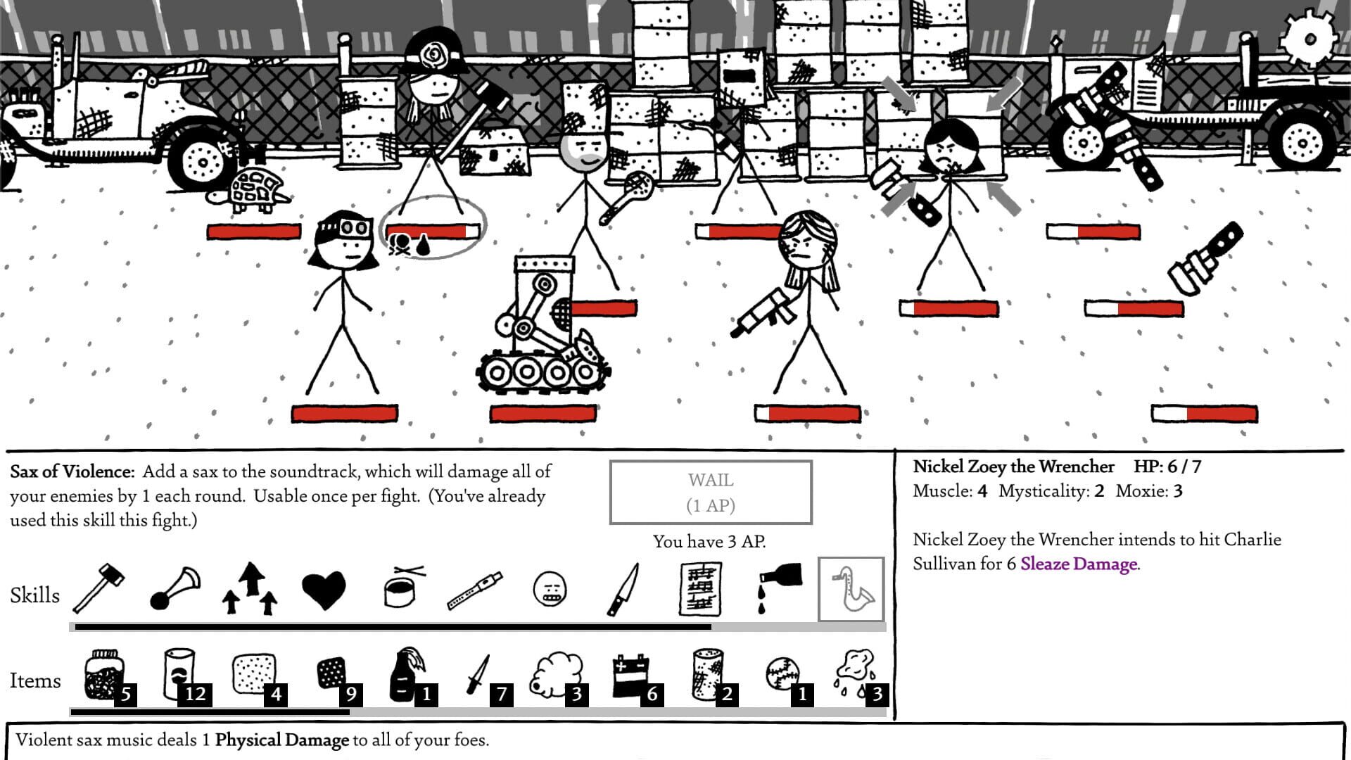 Screenshot for Shadows Over Loathing