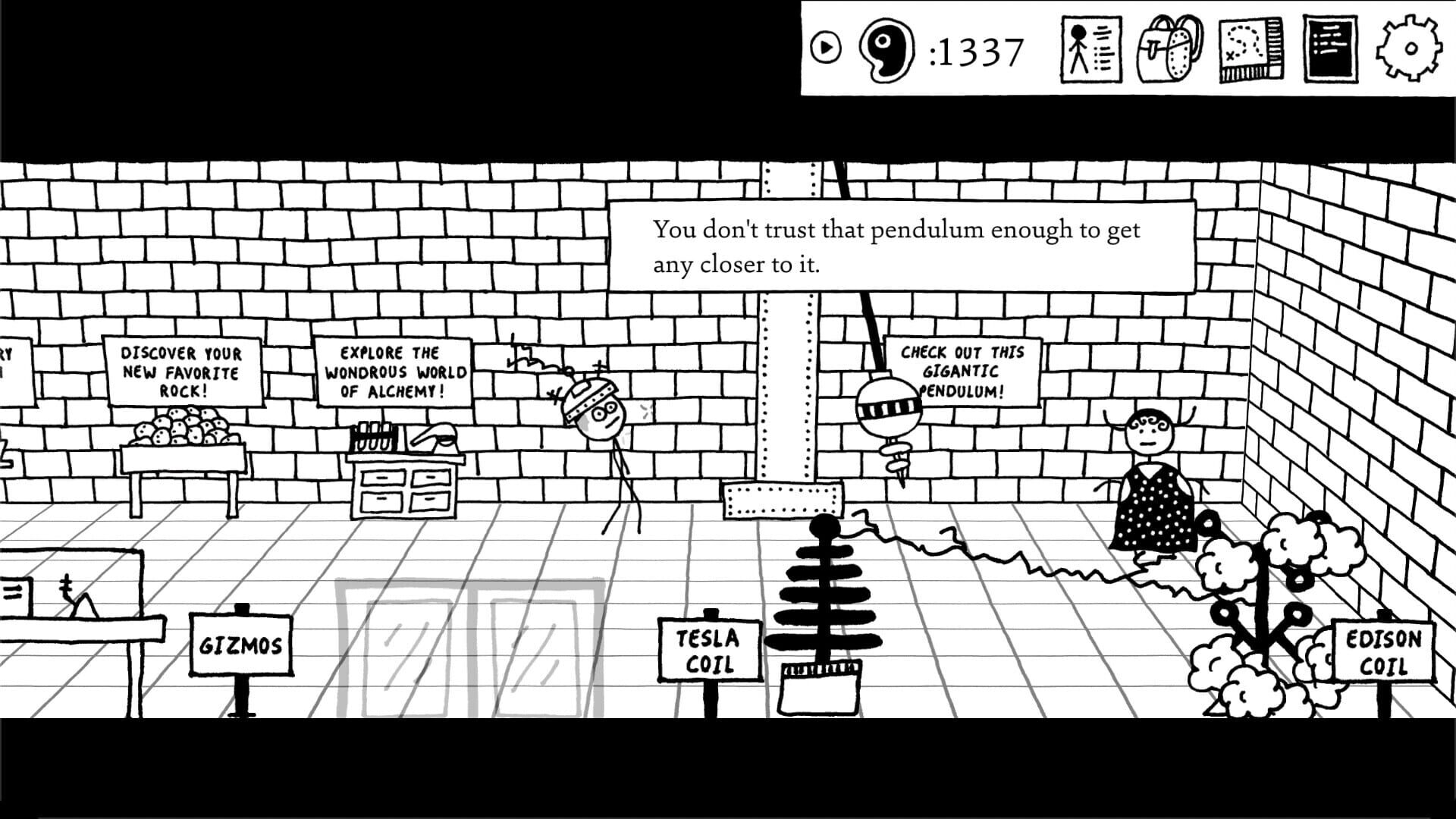Screenshot for Shadows Over Loathing