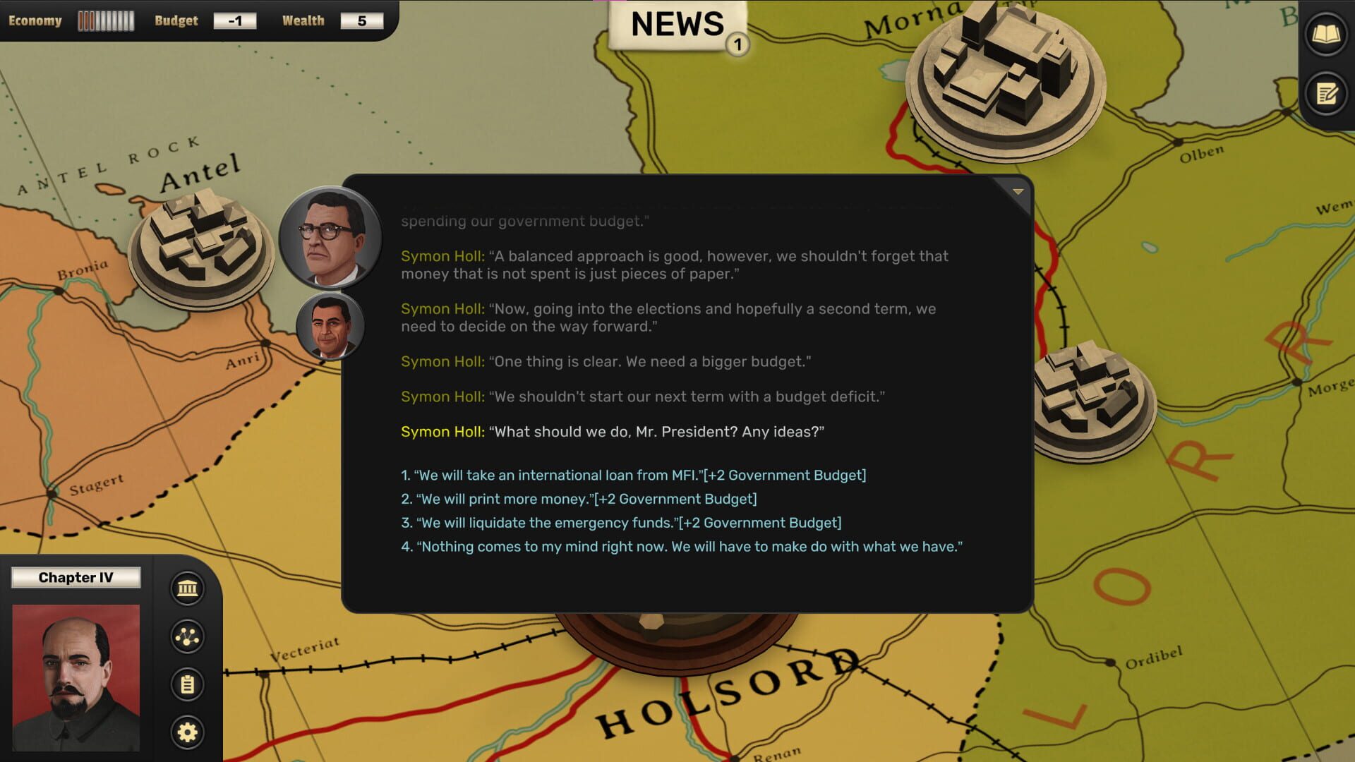 Screenshot for Suzerain