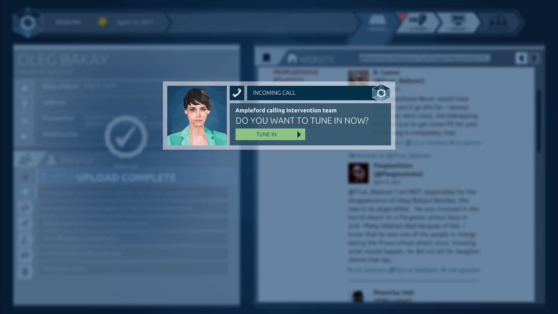 Screenshot for Orwell: Ignorance is Strength
