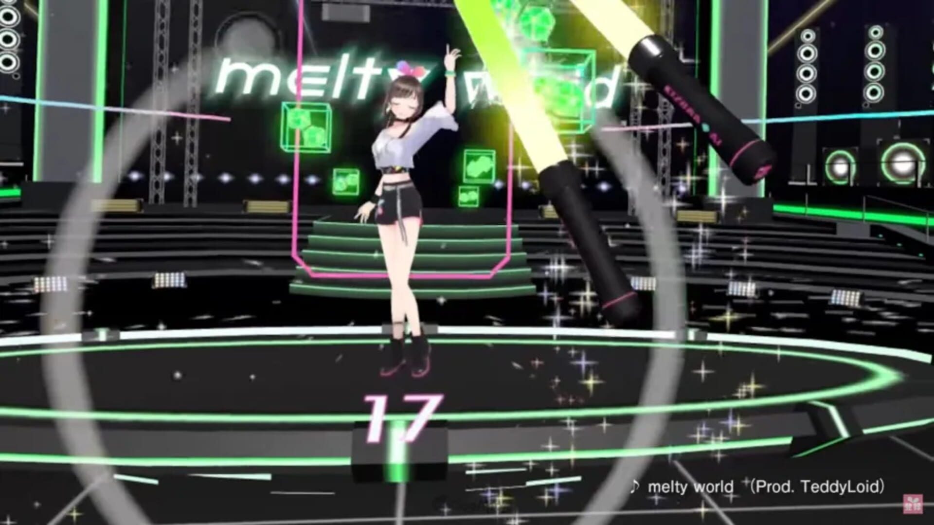 Screenshot for Kizuna AI: Touch the Beat!