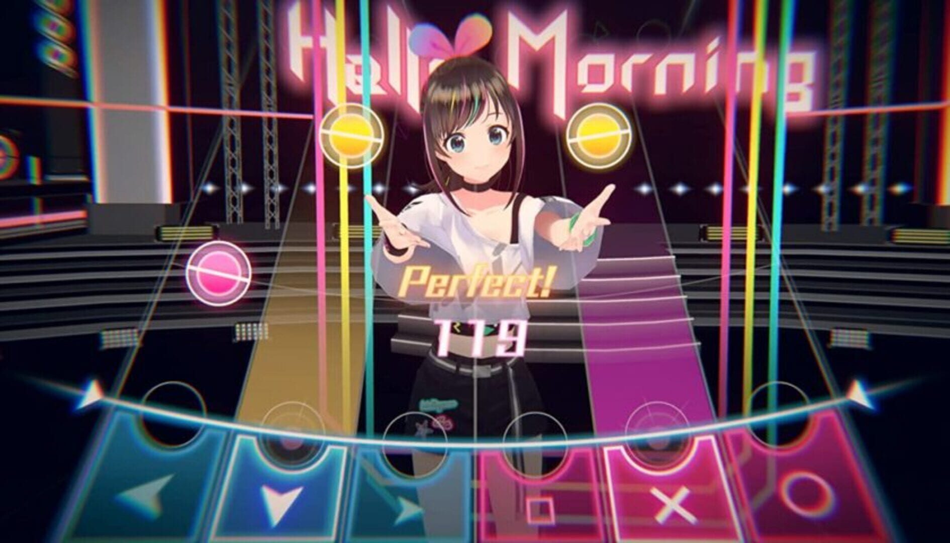 Screenshot for Kizuna AI: Touch the Beat!