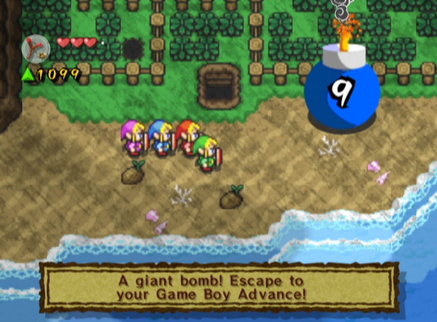Screenshot for The Legend of Zelda: Four Swords Adventures