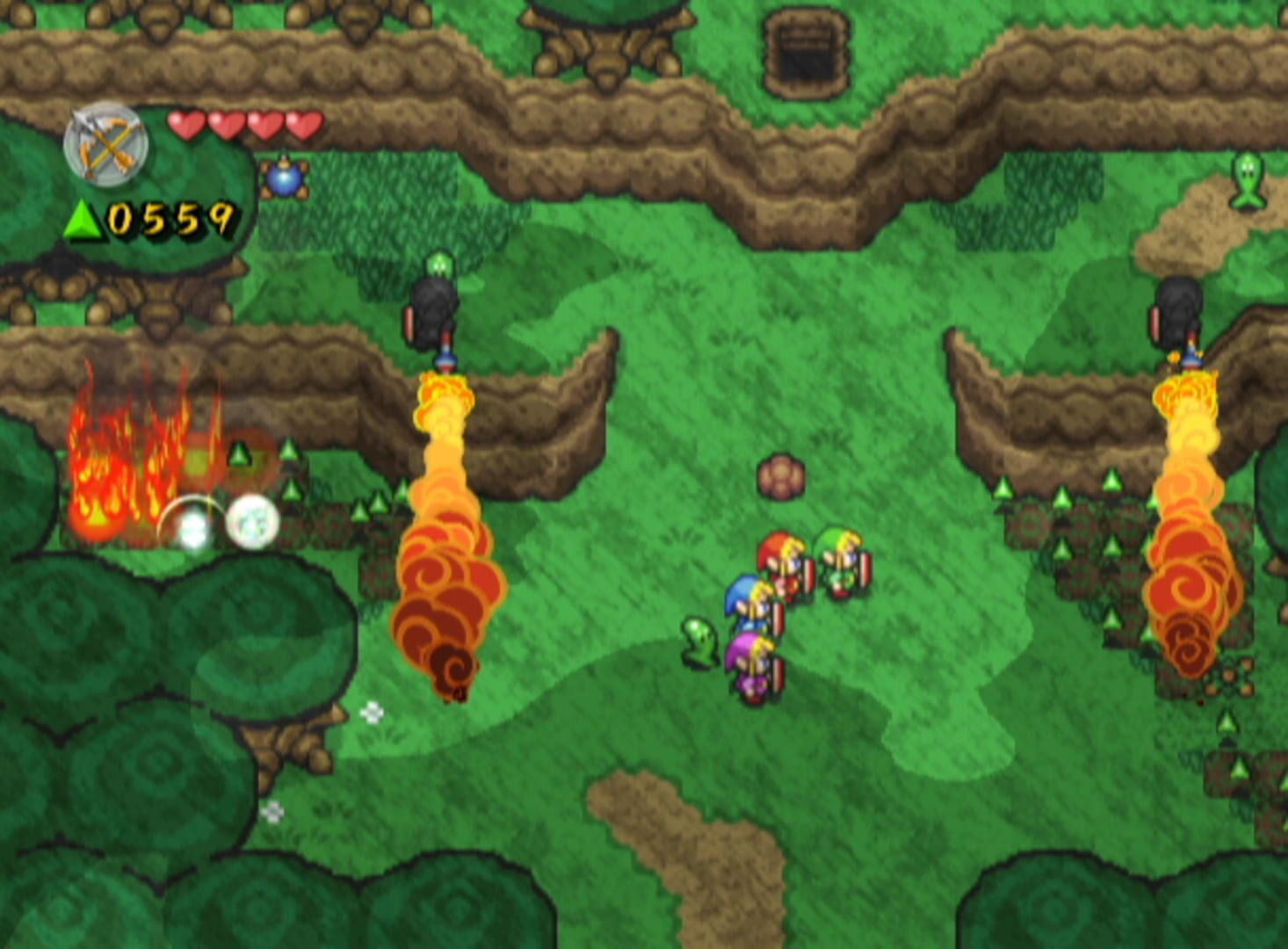 Screenshot for The Legend of Zelda: Four Swords Adventures