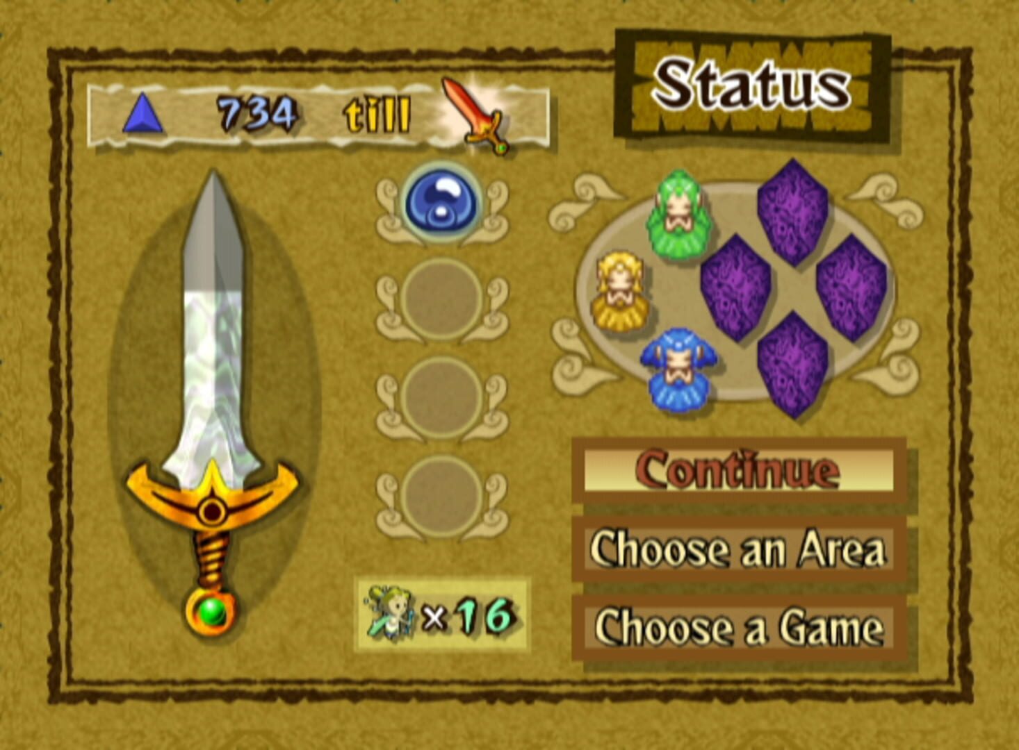 Screenshot for The Legend of Zelda: Four Swords Adventures