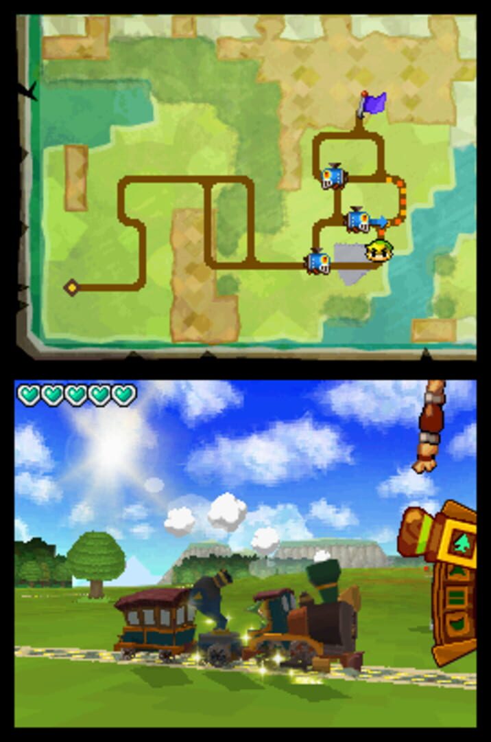 Screenshot for The Legend of Zelda: Spirit Tracks