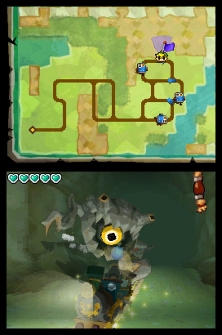 Screenshot for The Legend of Zelda: Spirit Tracks