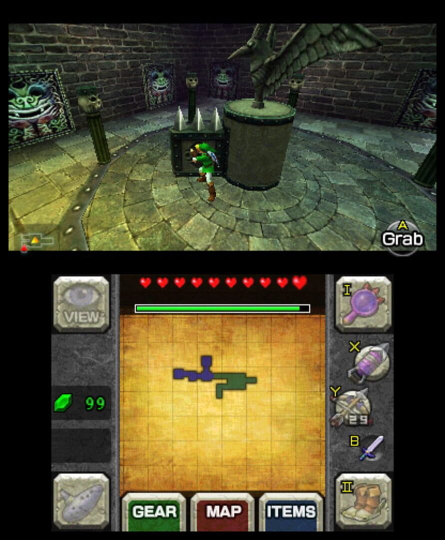 Screenshot for The Legend of Zelda: Ocarina of Time 3D