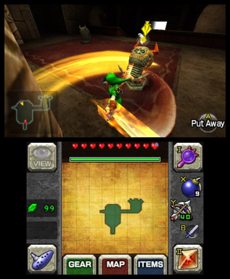 Screenshot for The Legend of Zelda: Ocarina of Time 3D