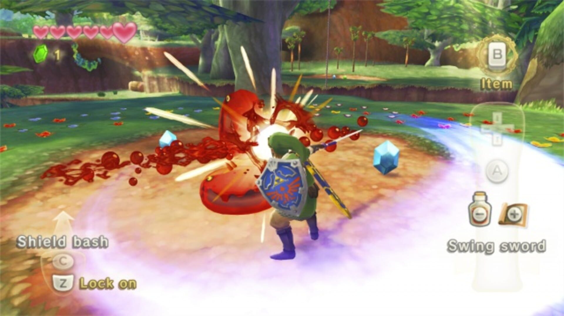 Screenshot for The Legend of Zelda: Skyward Sword