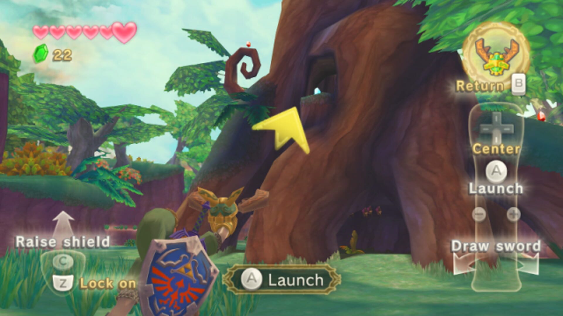 Screenshot for The Legend of Zelda: Skyward Sword