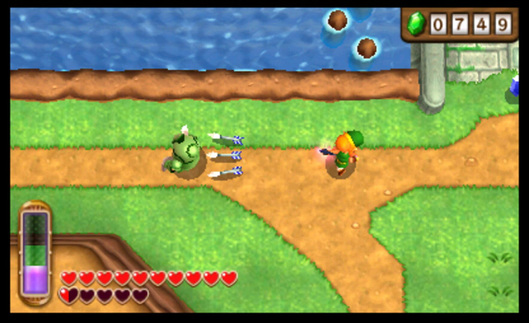 Screenshot for The Legend of Zelda: A Link Between Worlds