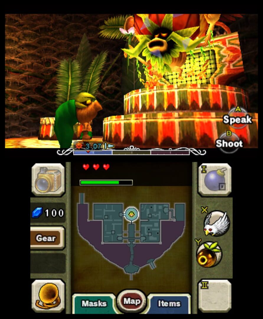 Screenshot for The Legend of Zelda: Majora's Mask 3D