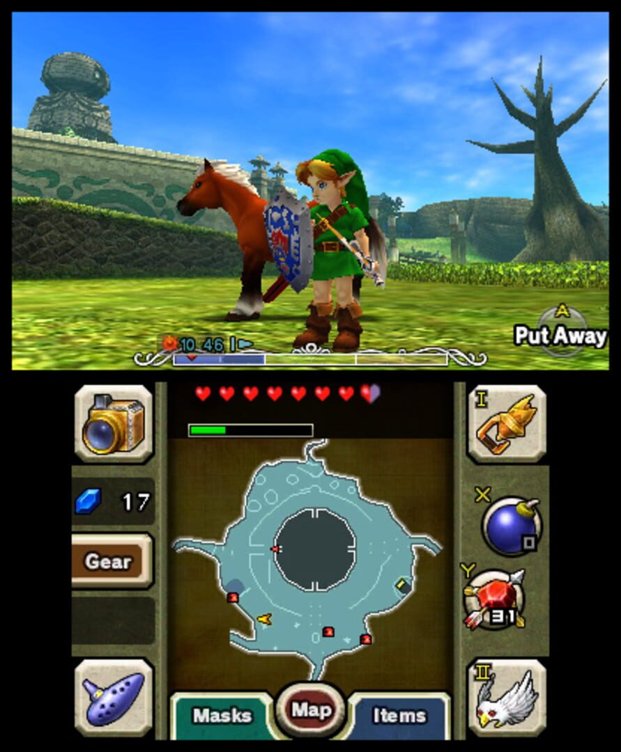 Screenshot for The Legend of Zelda: Majora's Mask 3D