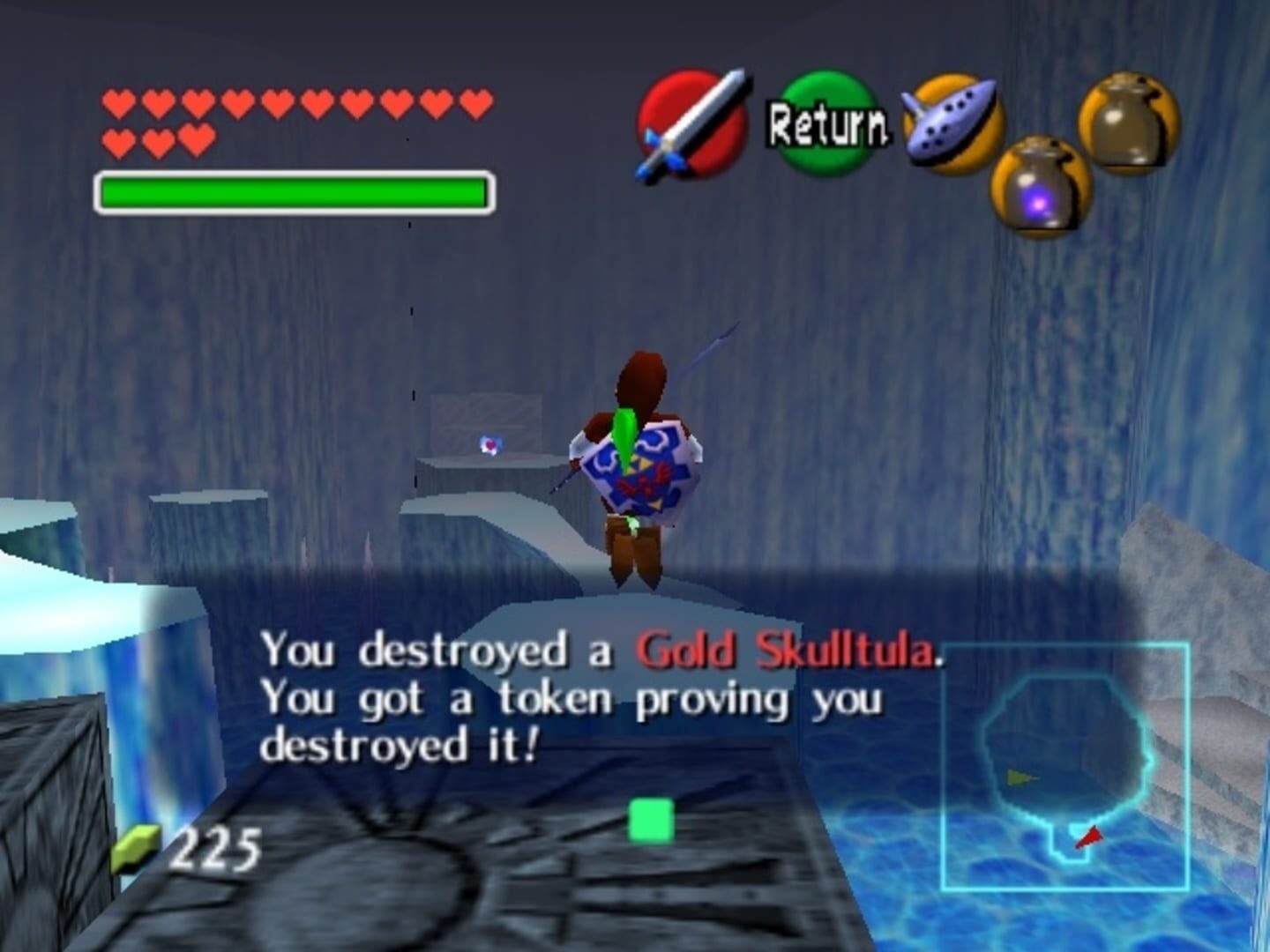 Screenshot for The Legend of Zelda: Ocarina of Time - Master Quest