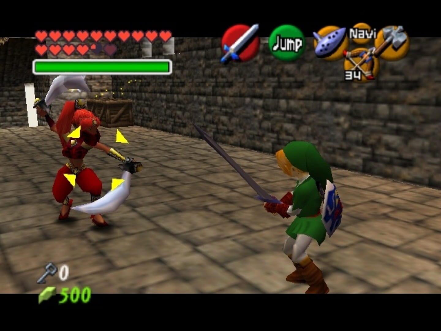 Screenshot for The Legend of Zelda: Ocarina of Time - Master Quest