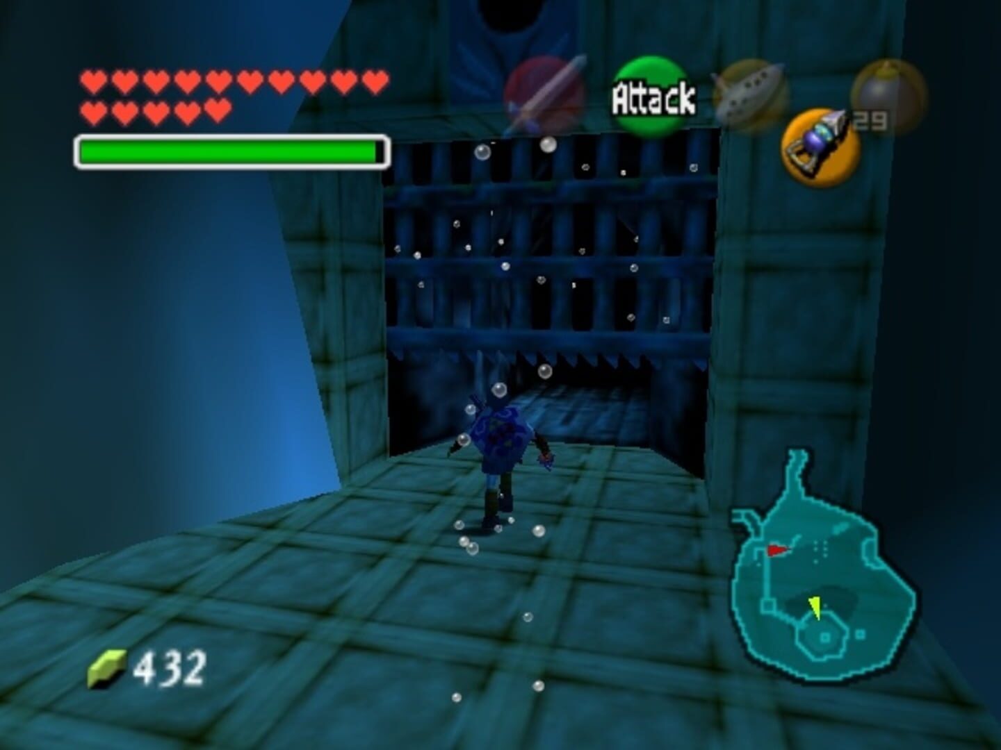 Screenshot for The Legend of Zelda: Ocarina of Time - Master Quest