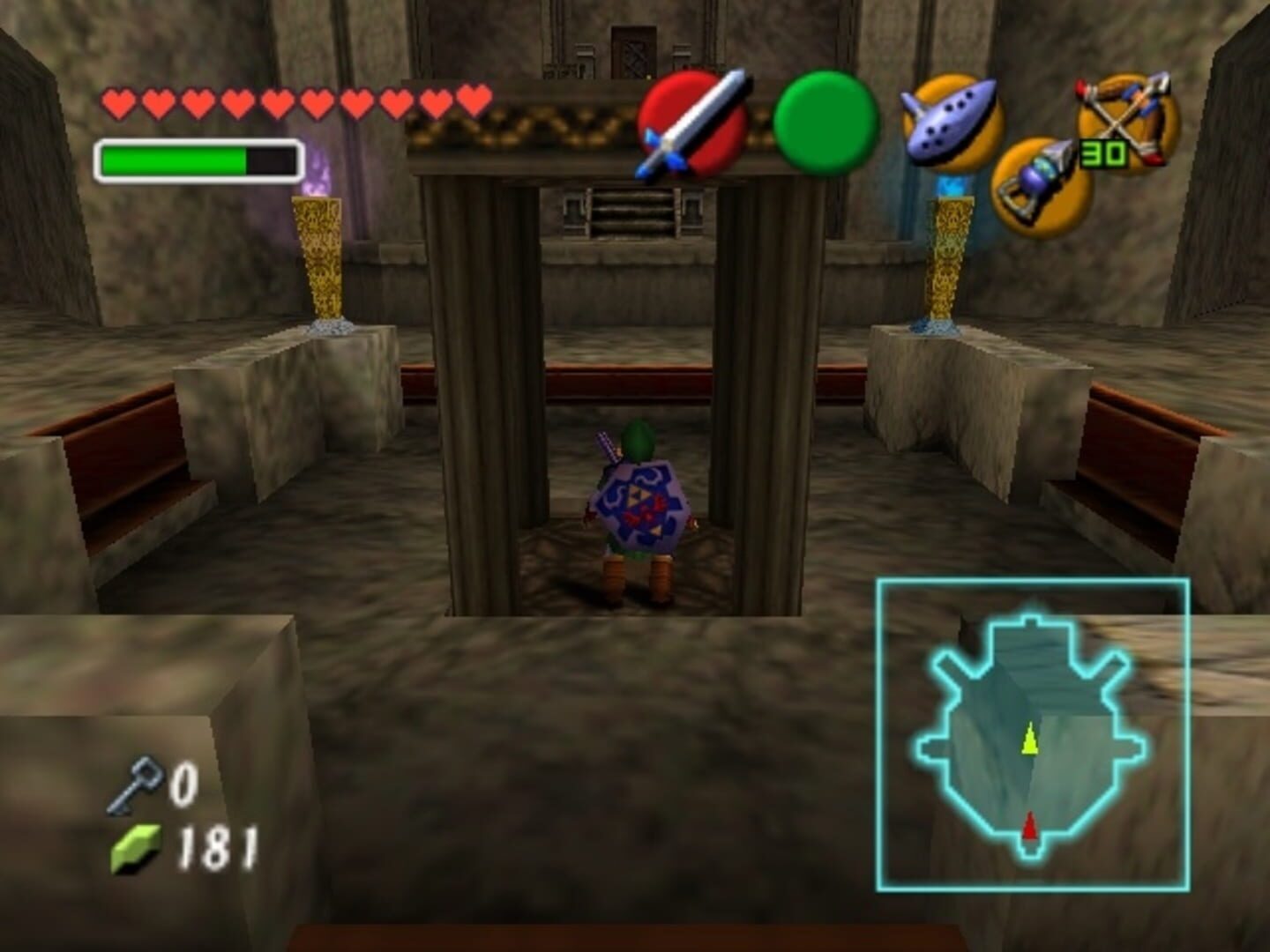 Screenshot for The Legend of Zelda: Ocarina of Time - Master Quest