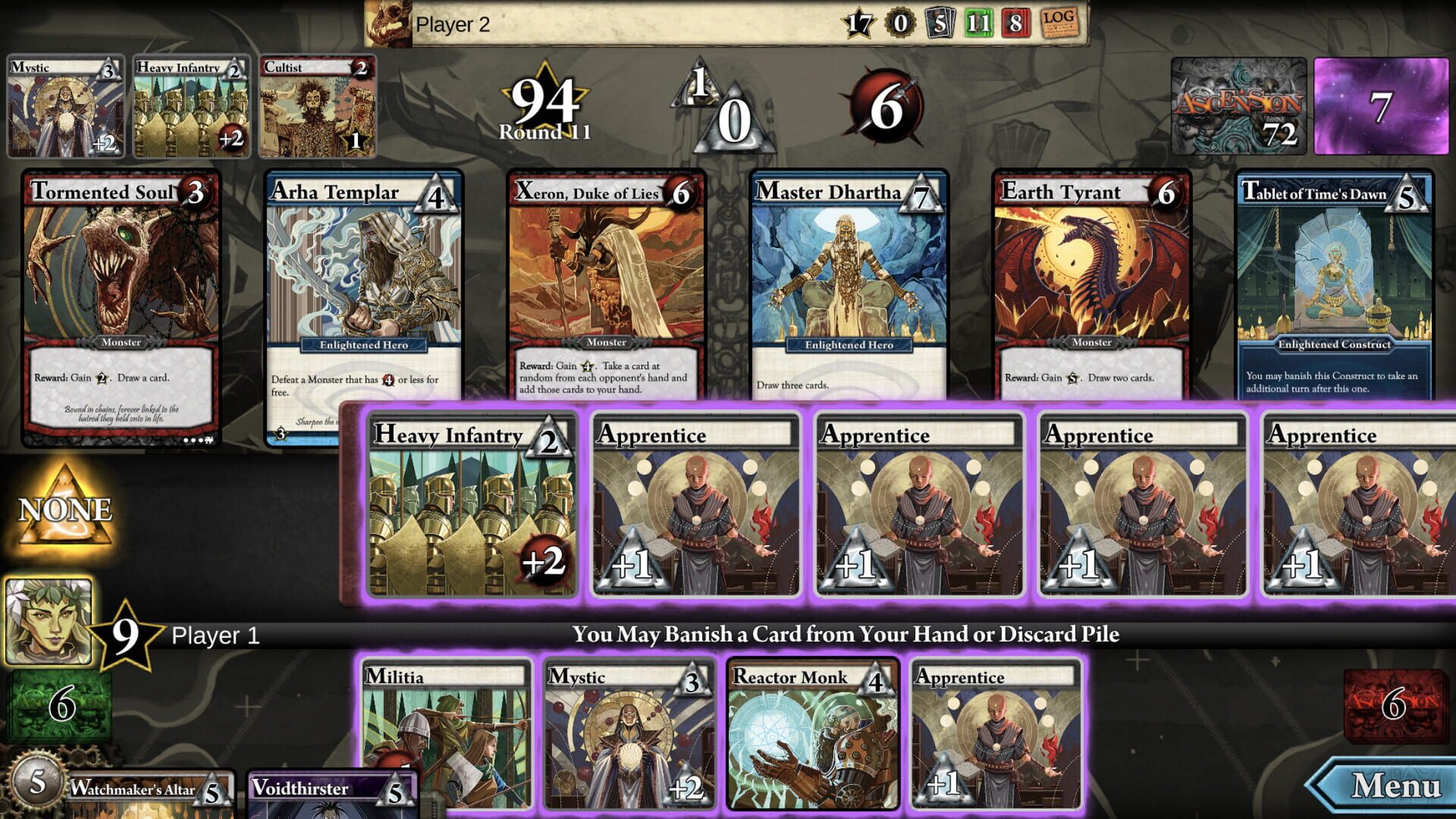 Screenshot for Ascension: Deckbuilding Game