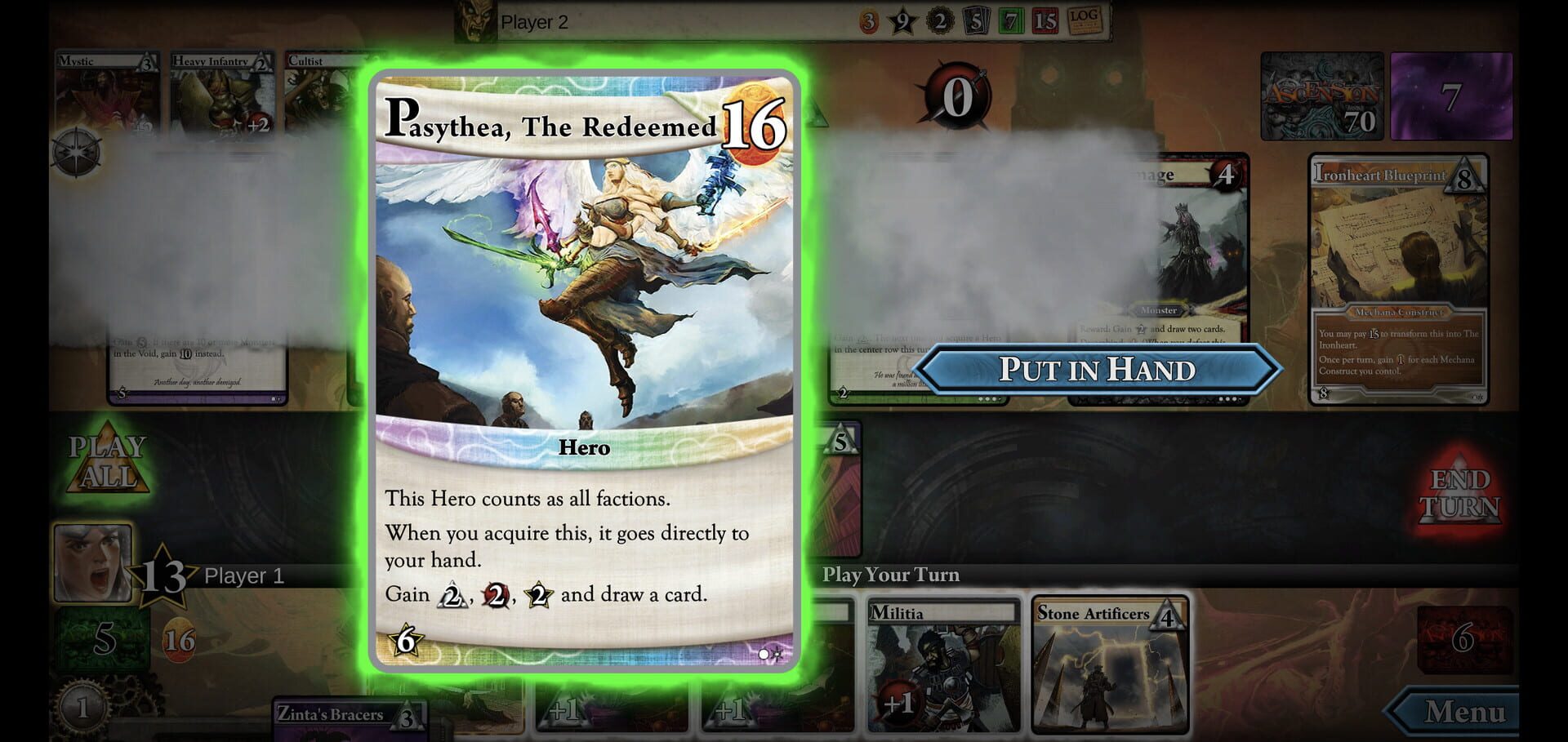Screenshot for Ascension: Deckbuilding Game